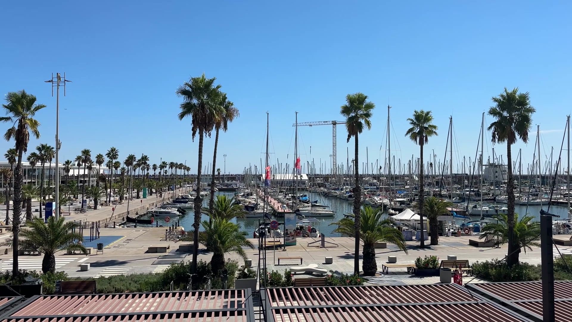 Port Olimpic - Our Trip to Barcelona, Spain