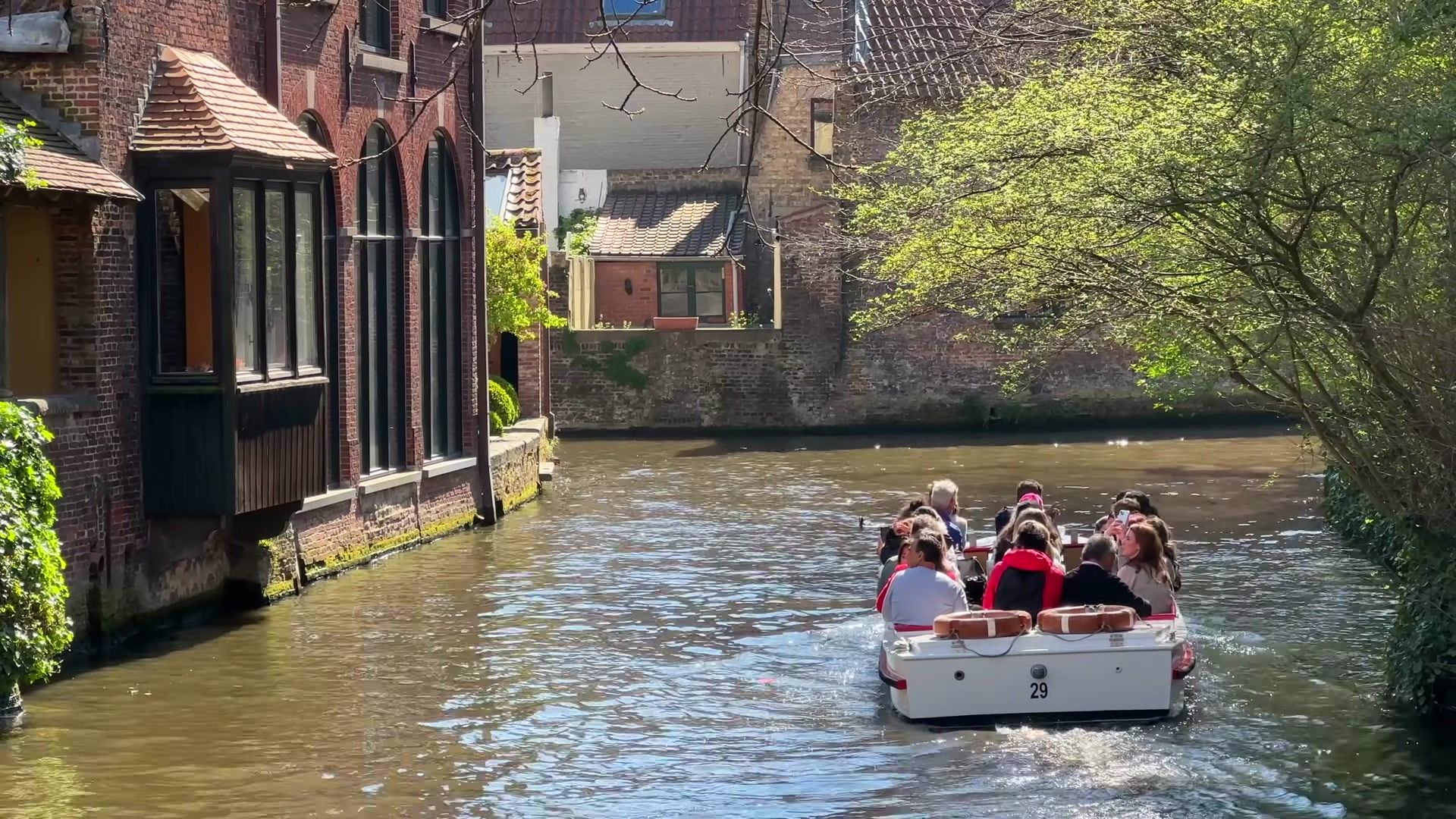 Exploring Bruges on a Sunny Day in Belgium