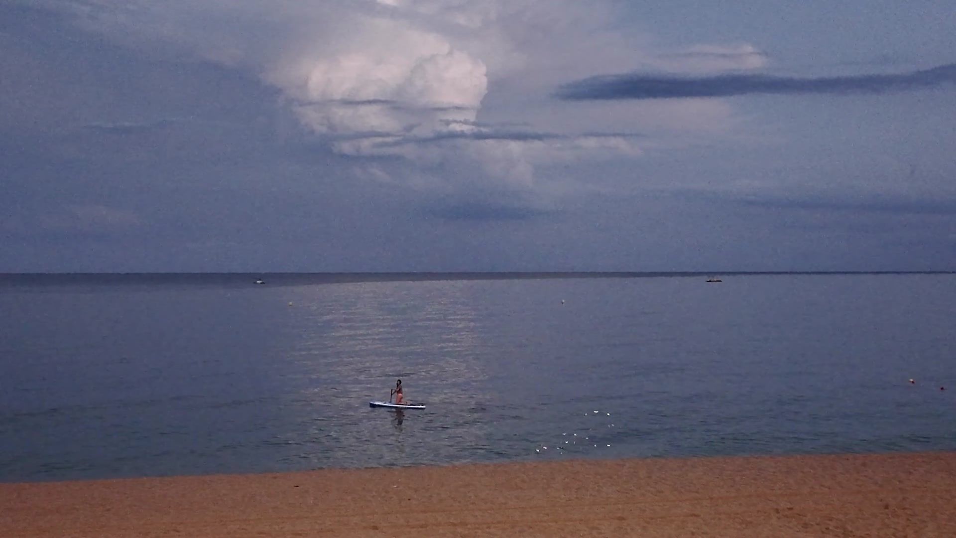 A Rainy Summer Evening in Lloret de Mar