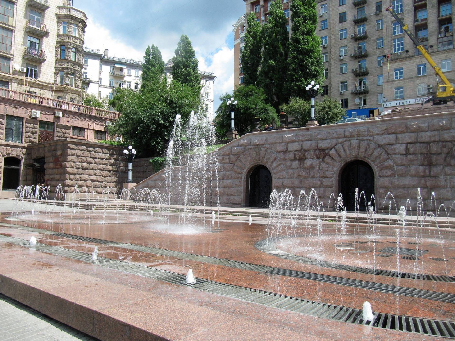 Fountains on Khreshchatyk
