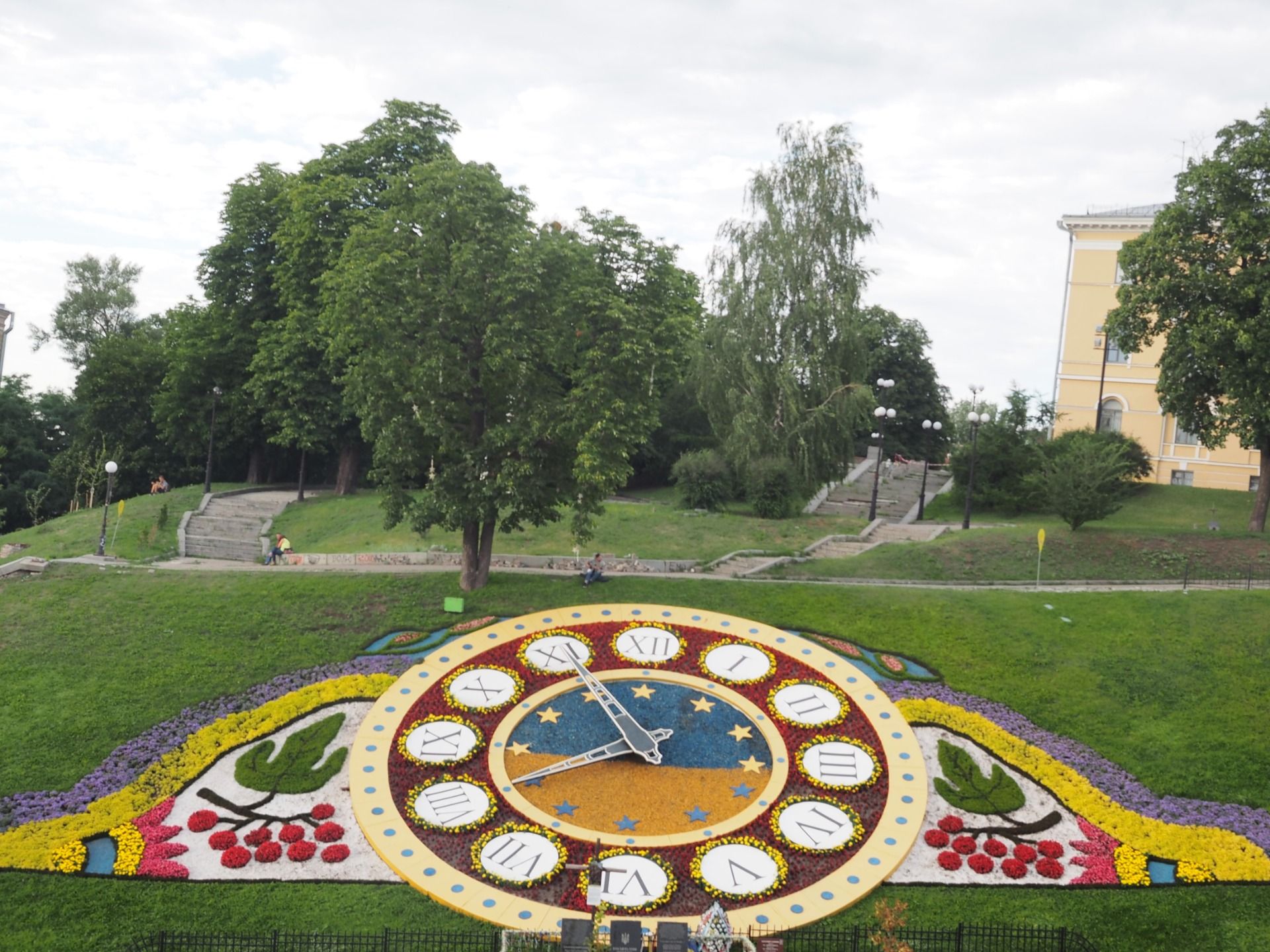 Flower clocks 