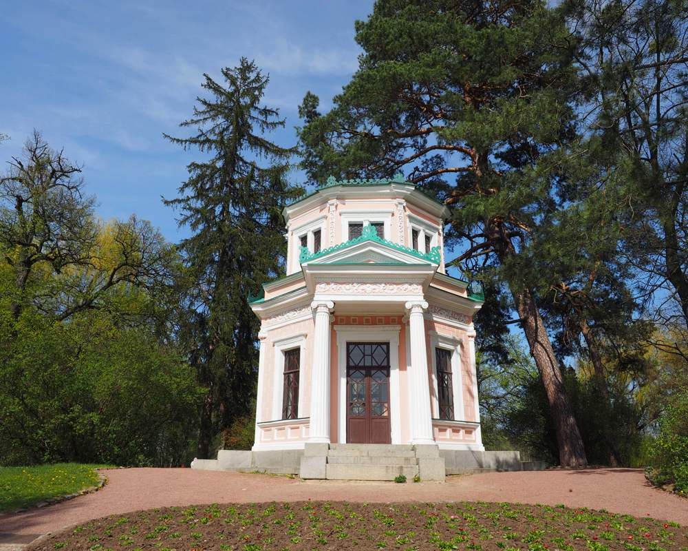 Pink pavilion
