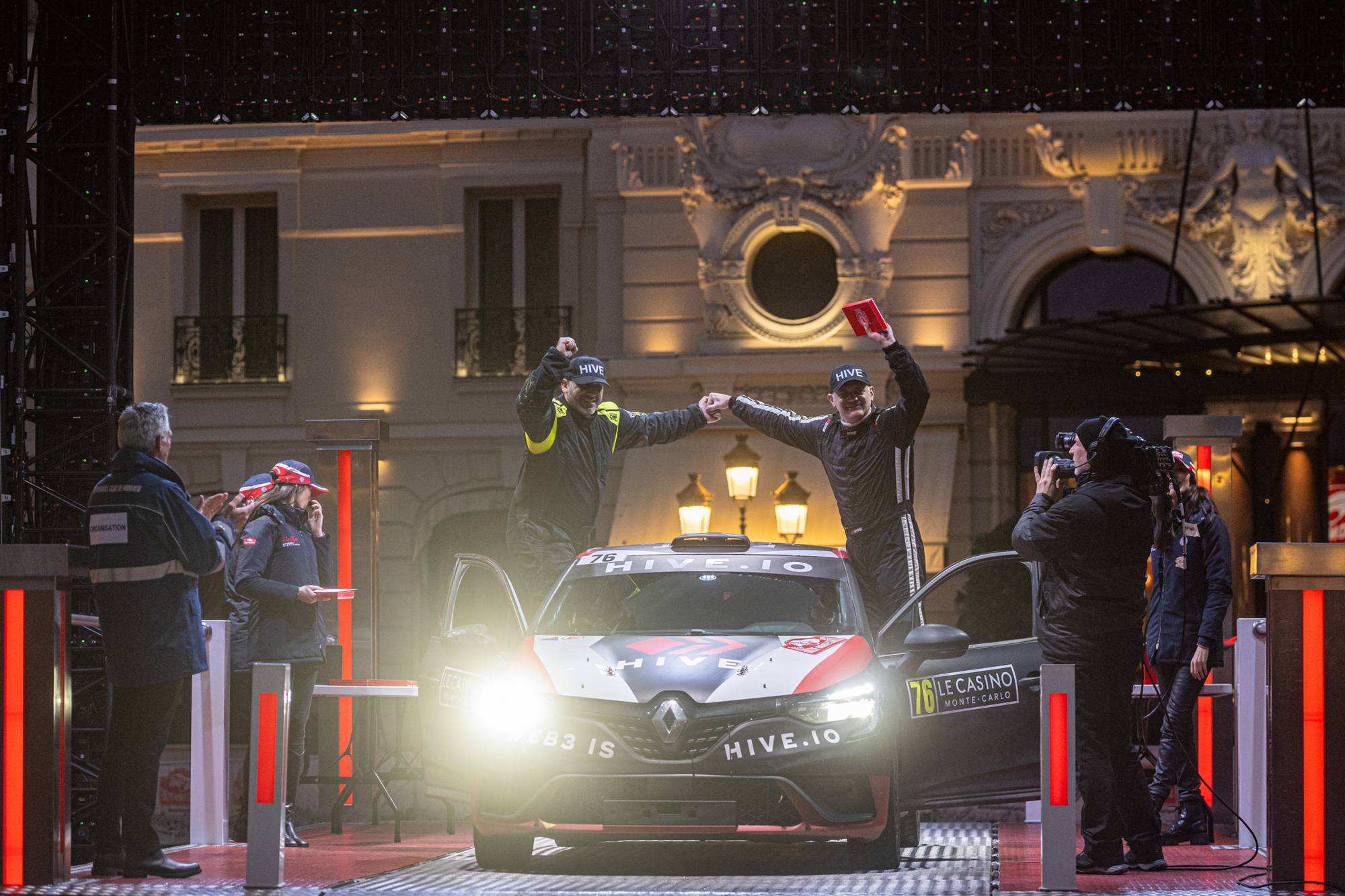 Another successfully finished WRC event. Hive rally team at the Rallye Monte Carlo 2024.