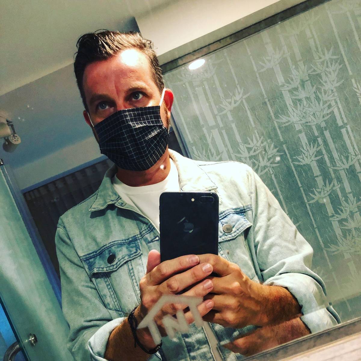 Ready for a night out in Vietnam ( the mask was for air pollution)
