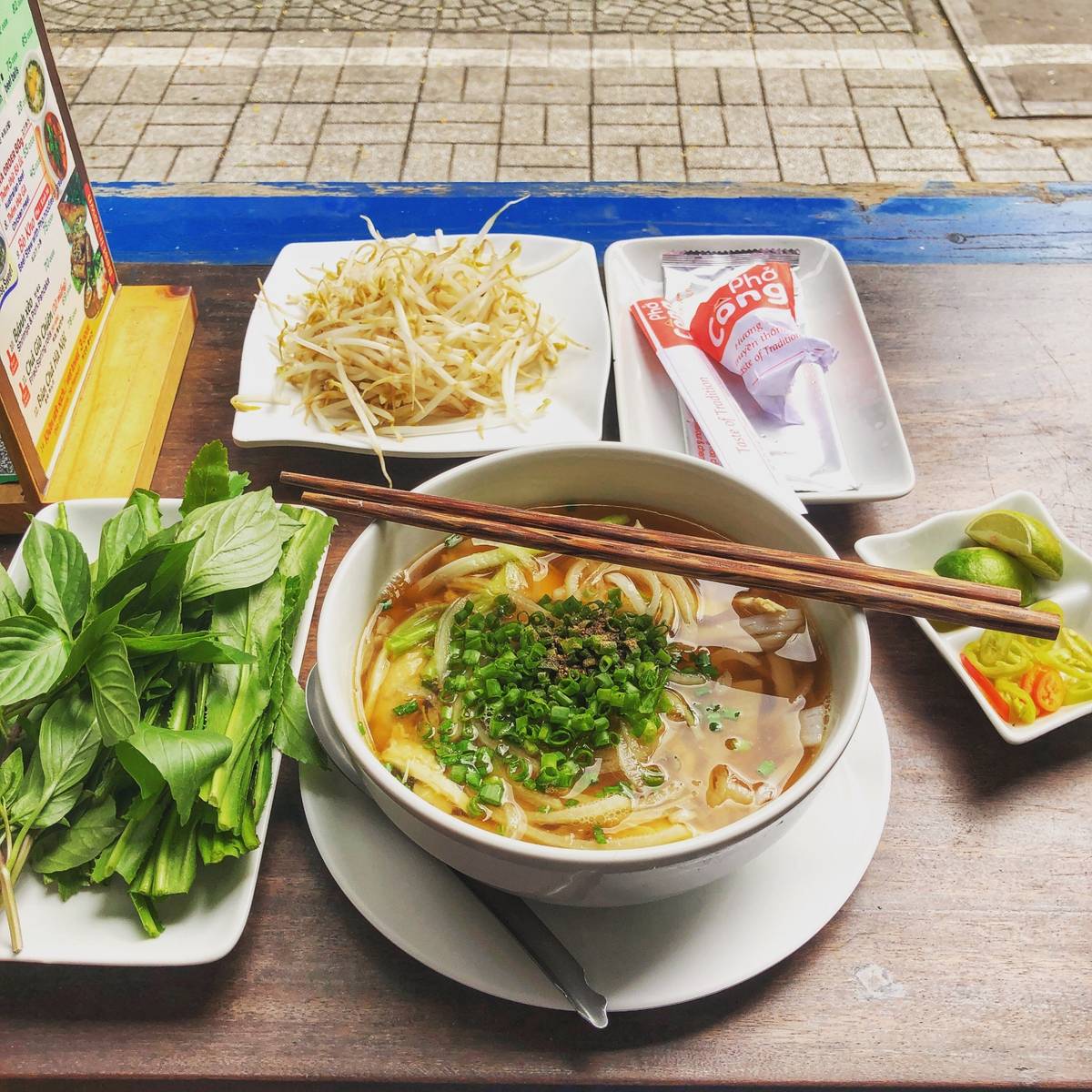 Pho is the perfect breakfast in Ho Chi Minh.