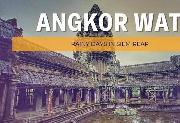A Rainy Day at Angkor Wat, Siem Reap
