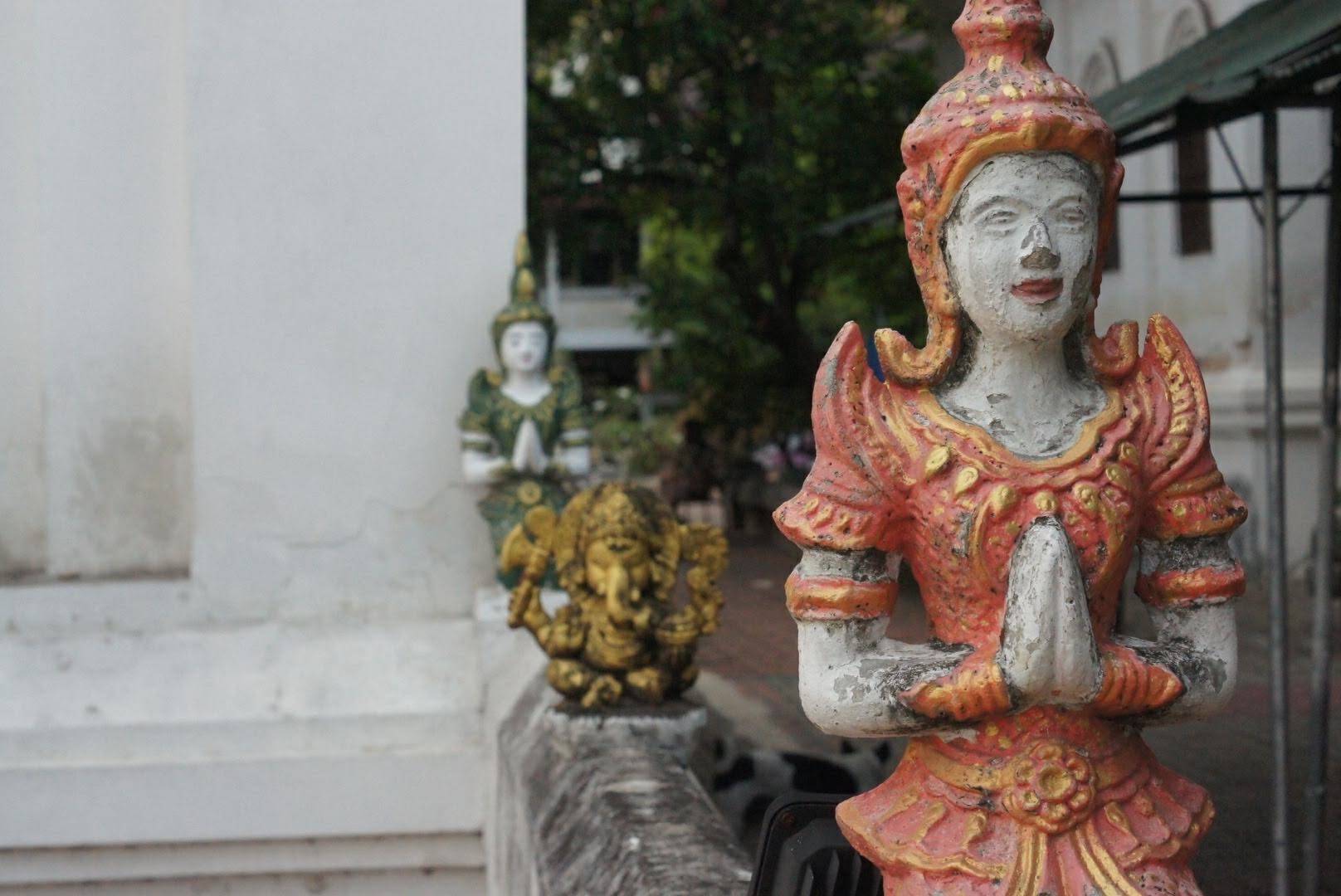 Temple Statues in Chiang Mai