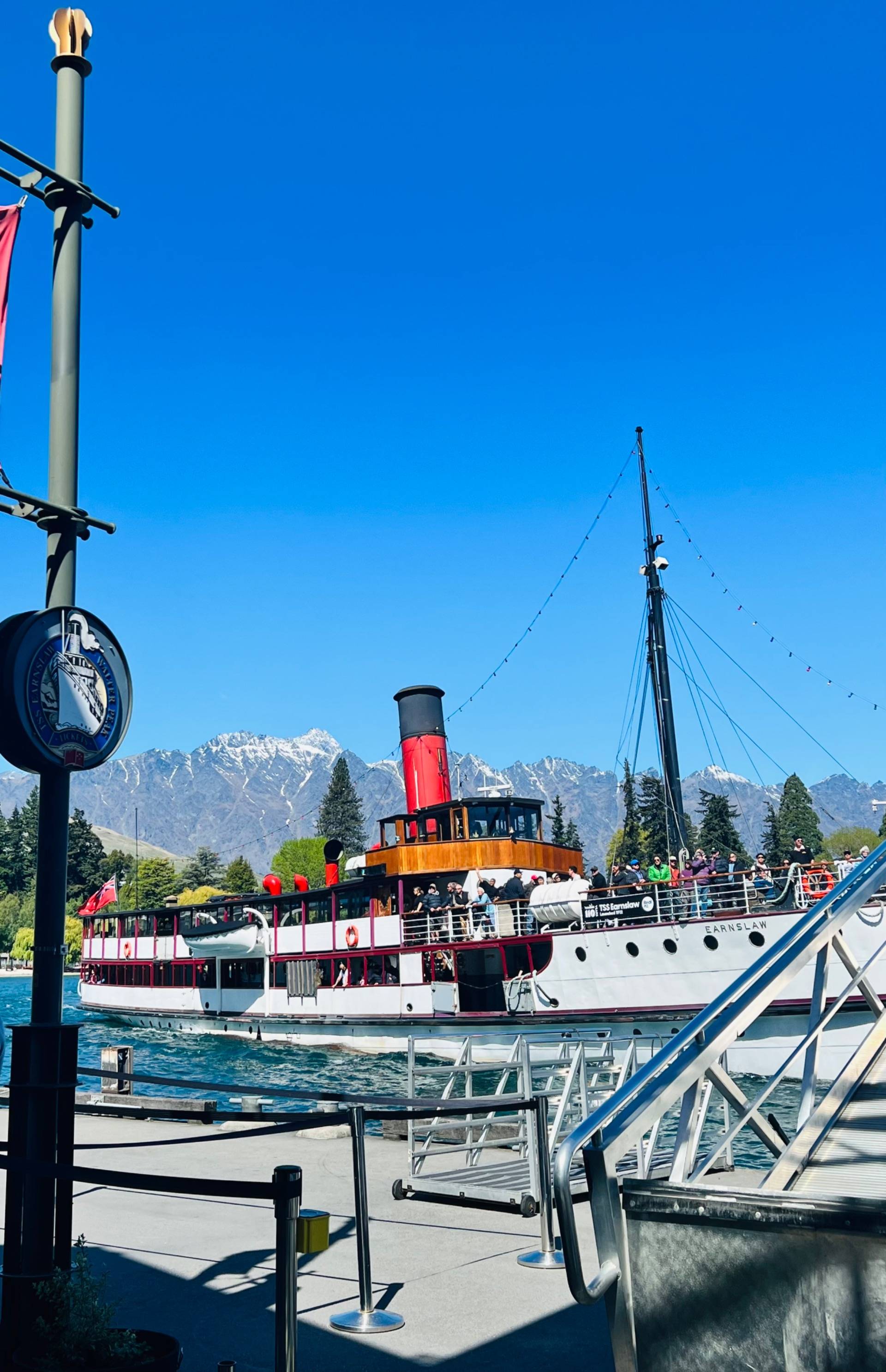 All Aboard - Voyaging Lake Wakatipu on a 110 year old Steamboat. 
