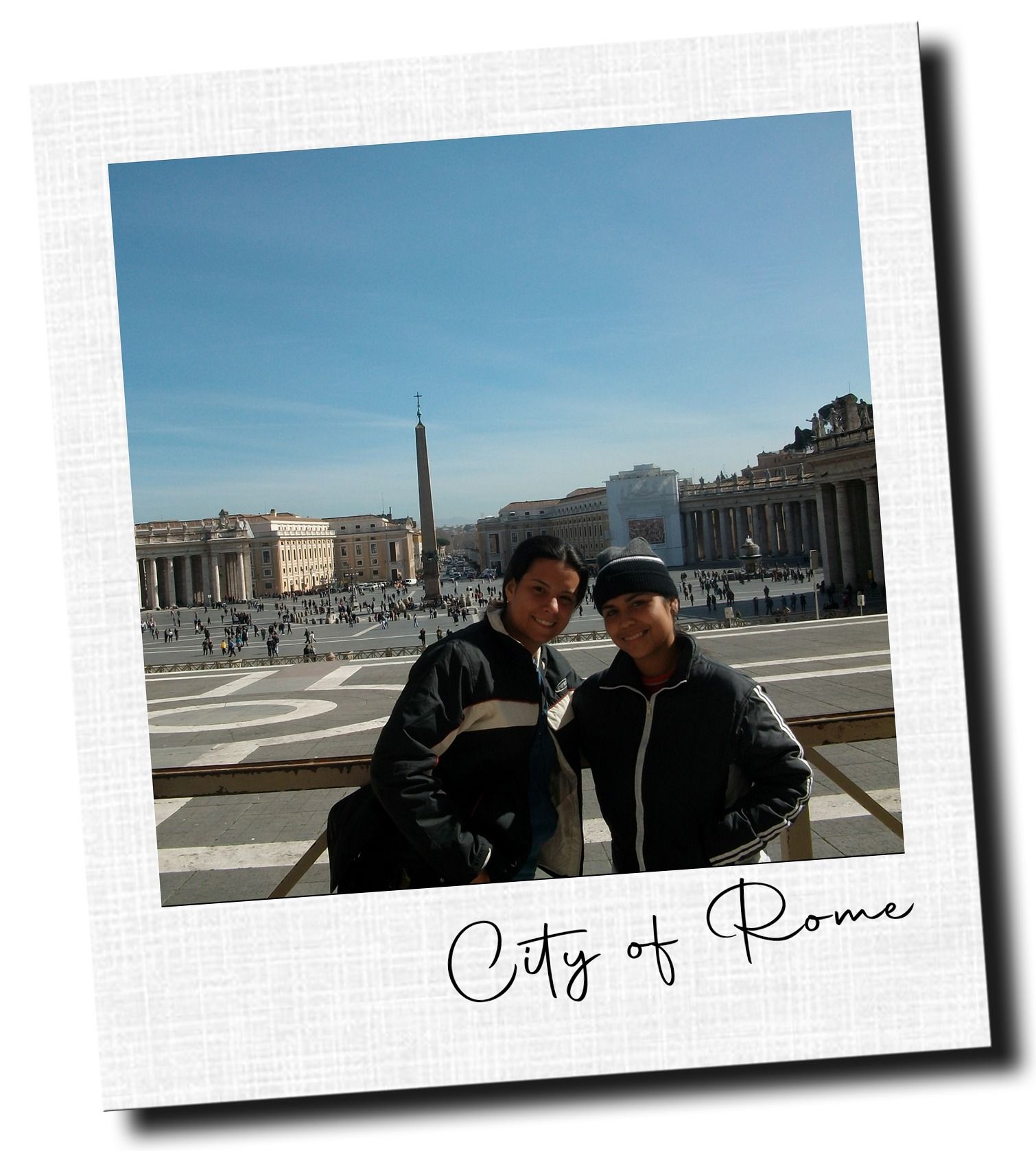 Seventh day in Rome, the joy of a dream come true.