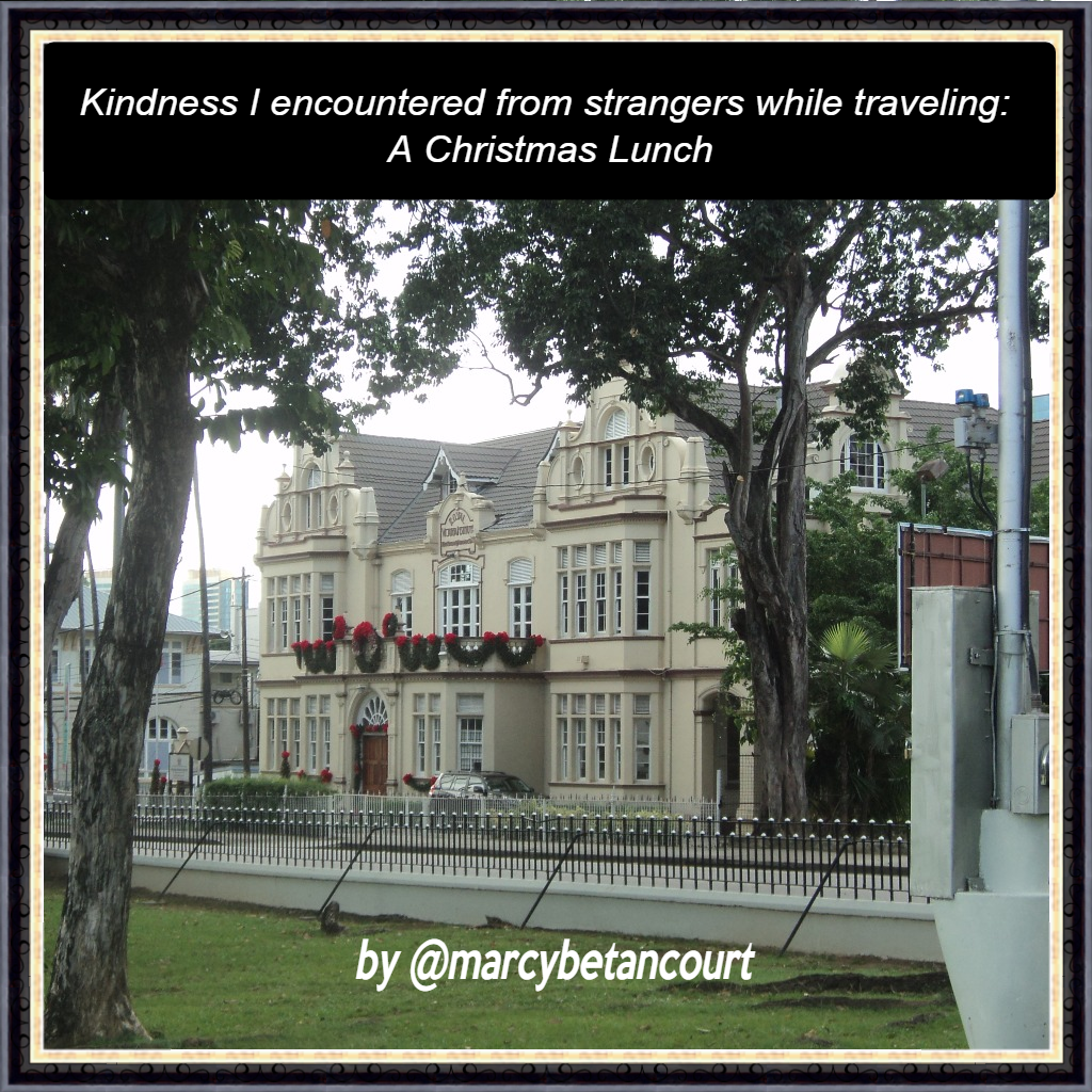 Kindness I encountered from strangers while traveling: A Christmas Lunch
