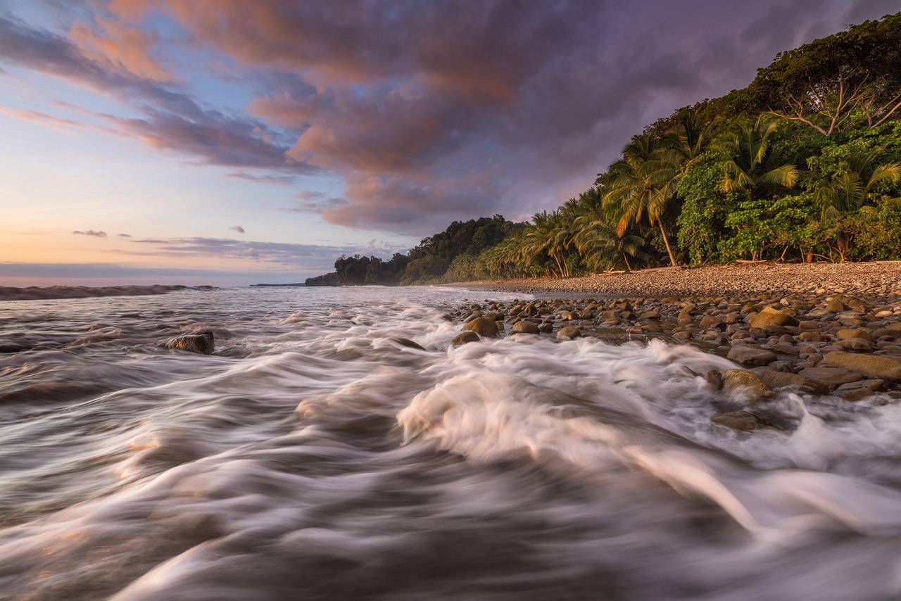 Photographing Playa Ballena in Costa Rica