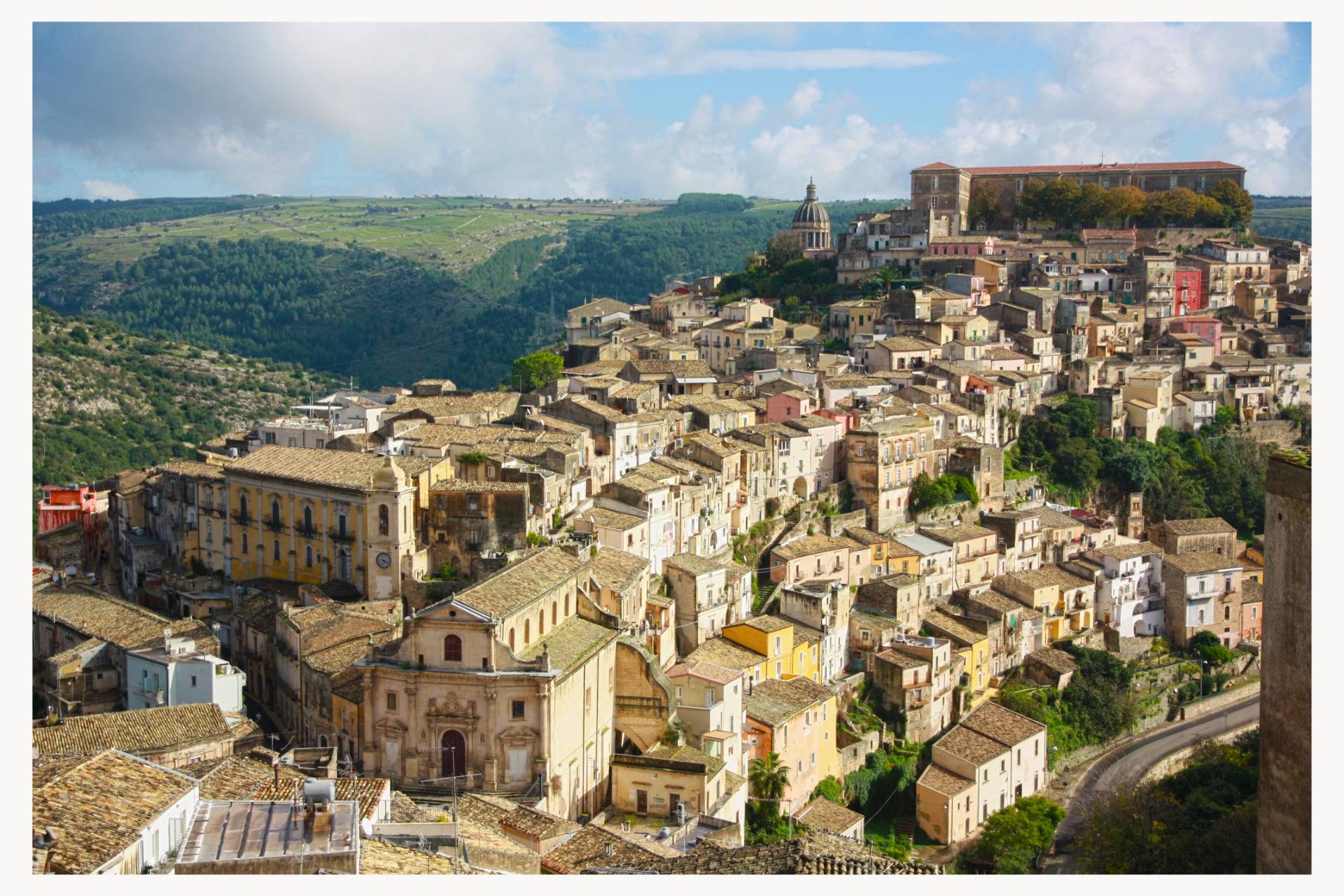 Ragusa is a great place for lovers of walking and jogging