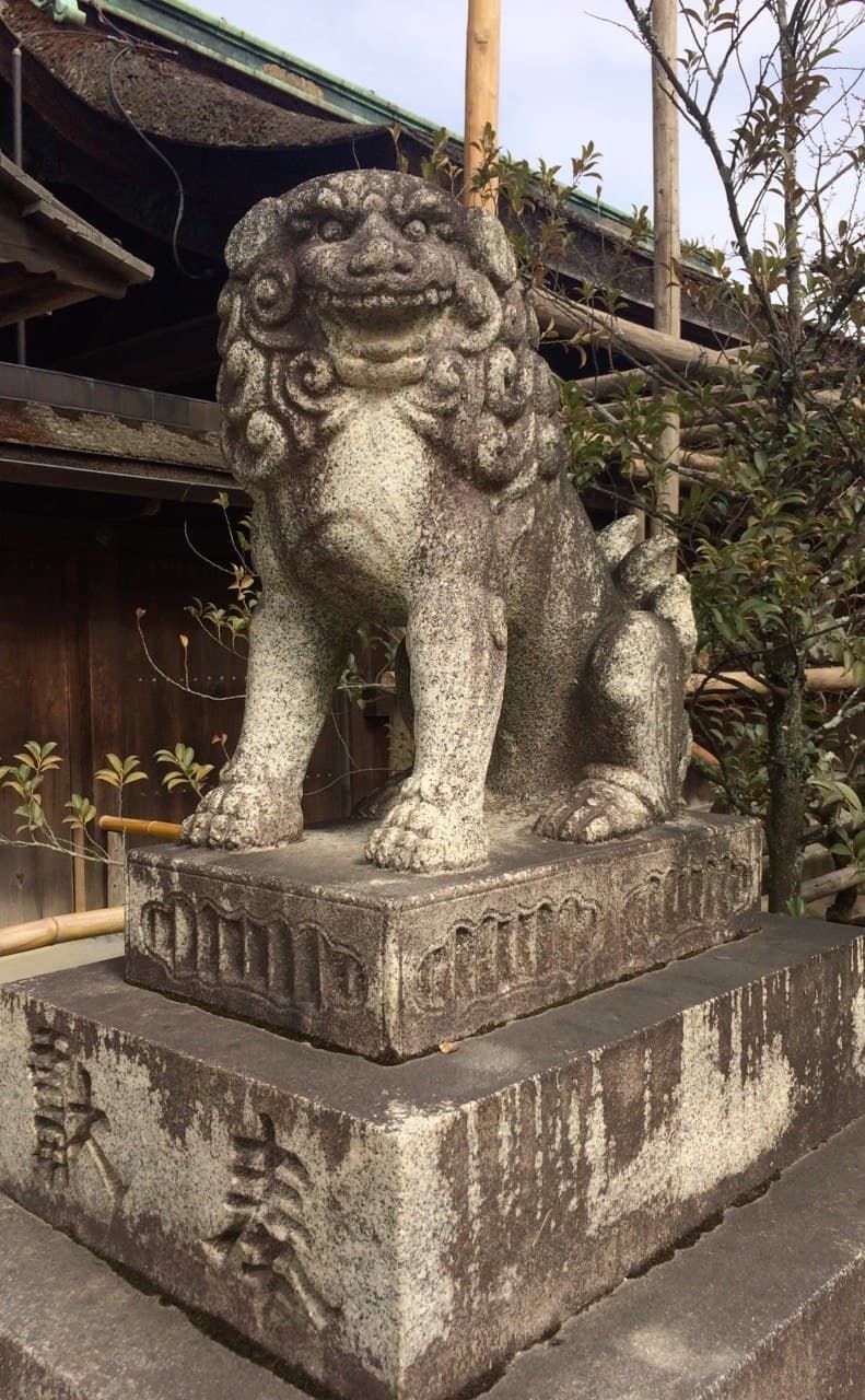 Komainu - a guardian of the shrine