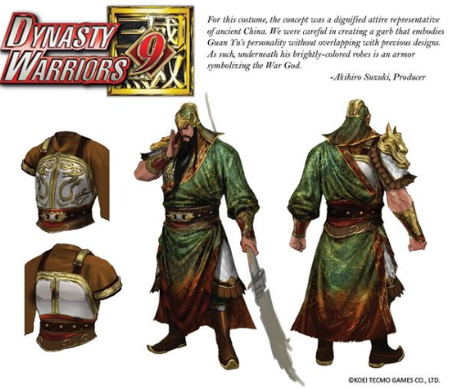 Guan Yu in Dynasty Warriors!! Love it!
