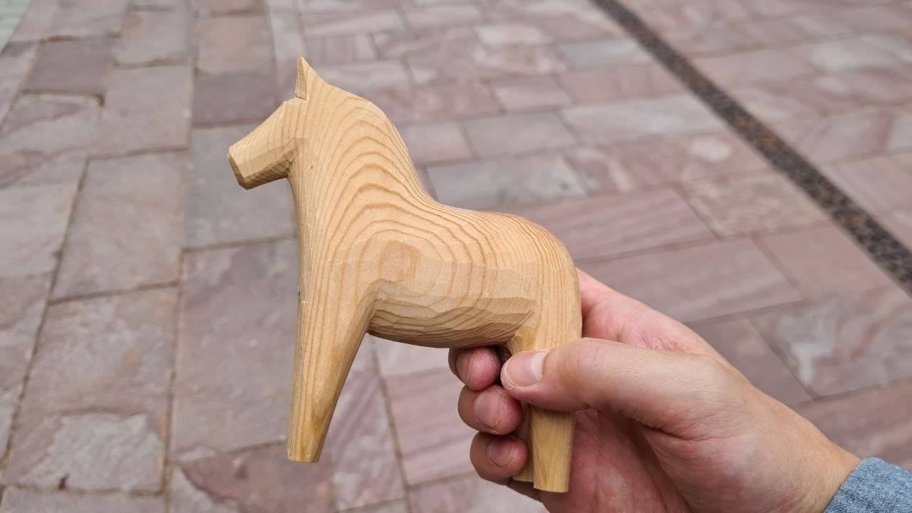Dalarhast, Dalar horse wood craft, Mora, Sweden