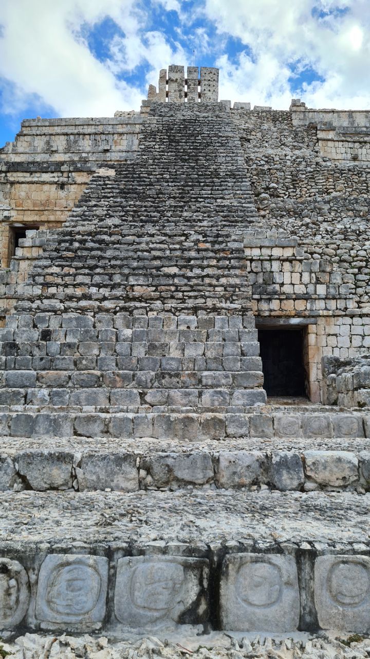 You can come very close to the stairs.