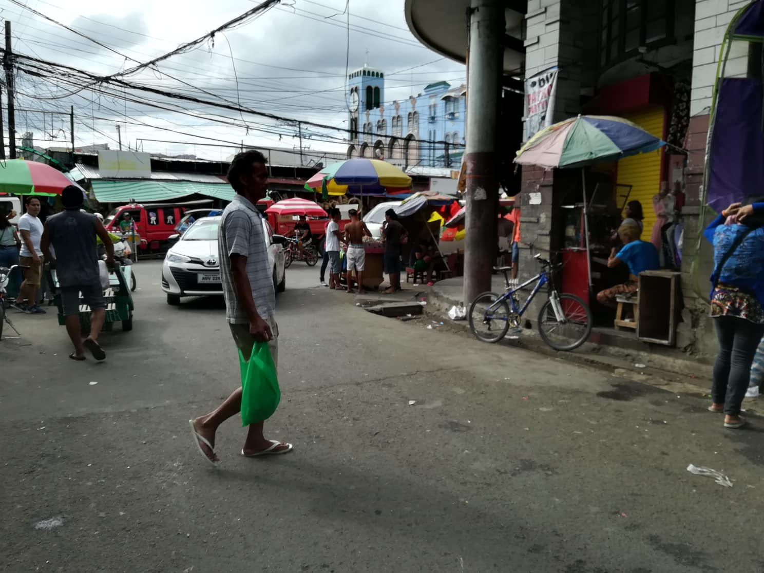inside the market