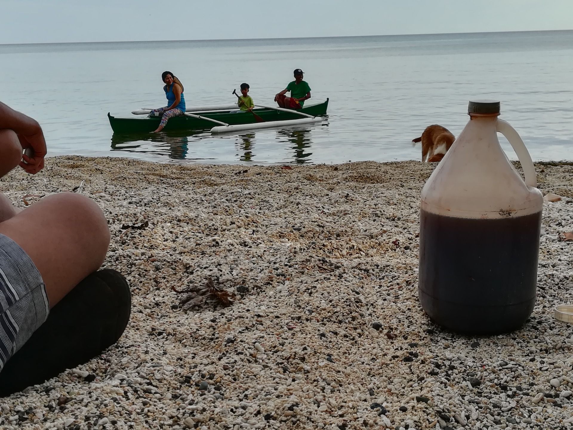 view of the sand