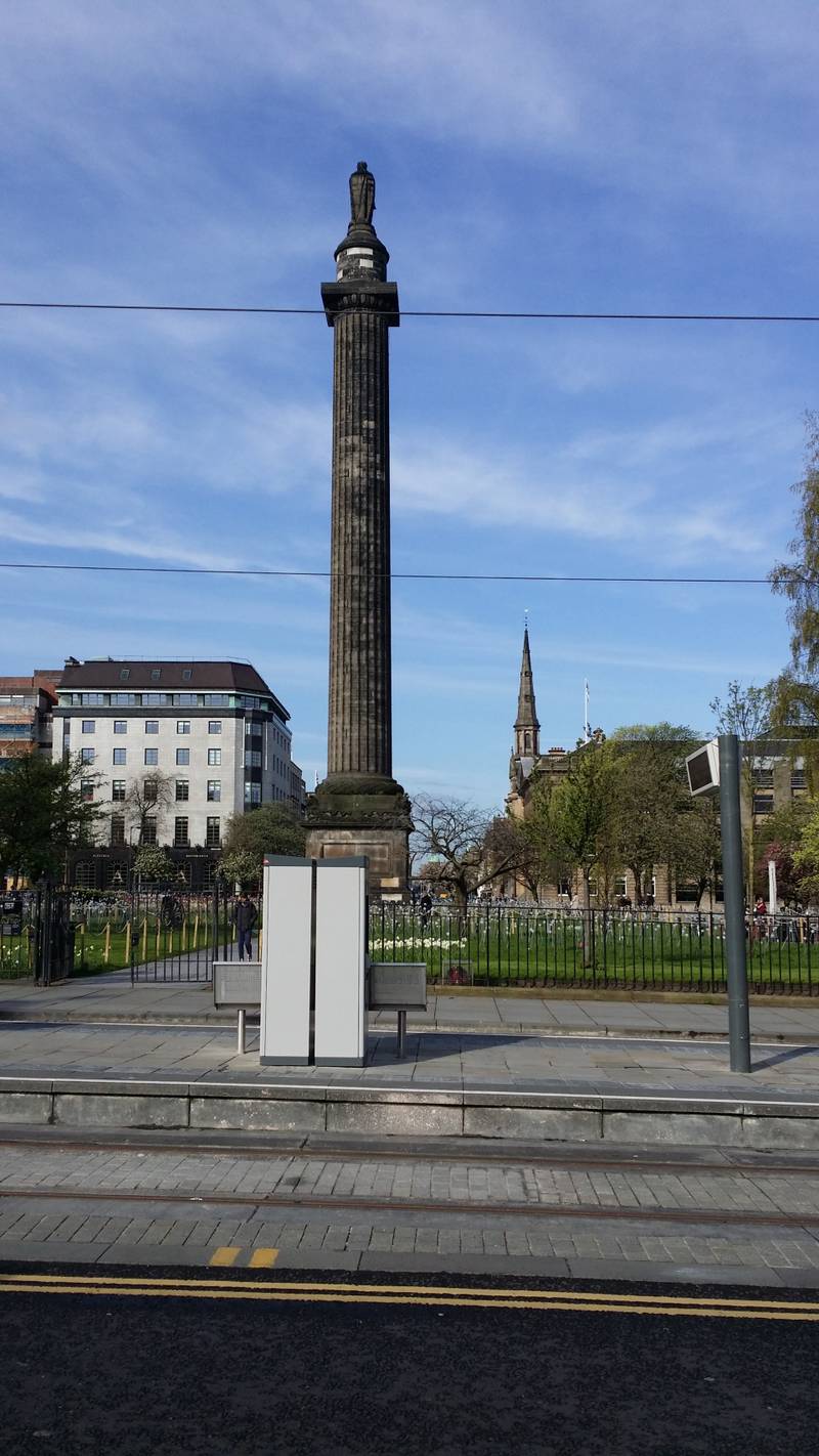 Melville Monument at St. Andrew Square, Edinburgh