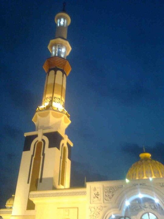  58 meters high minaret