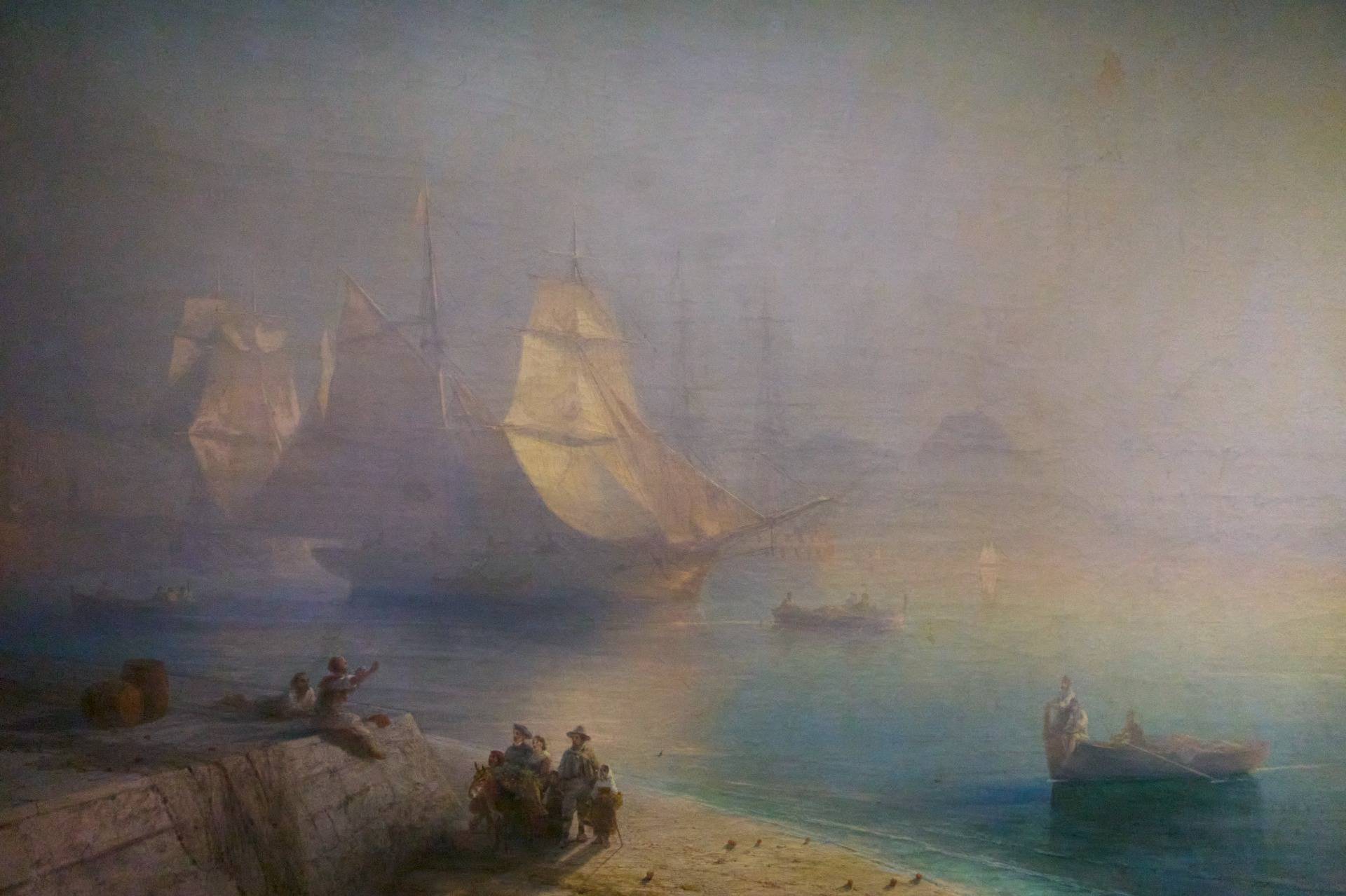 Viewing Ivan Aivazovsky's Works in The National Gallery of Armenia