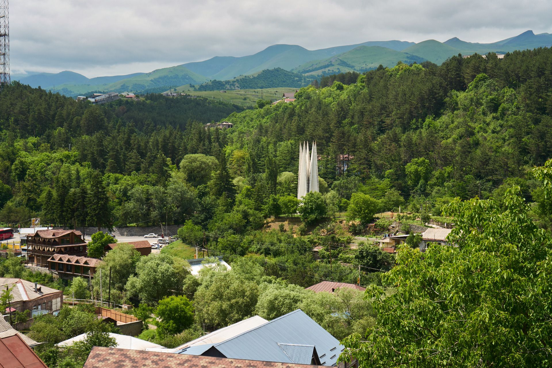 Dilijan's 50th Anniversary of Communism and Mimino Monuments