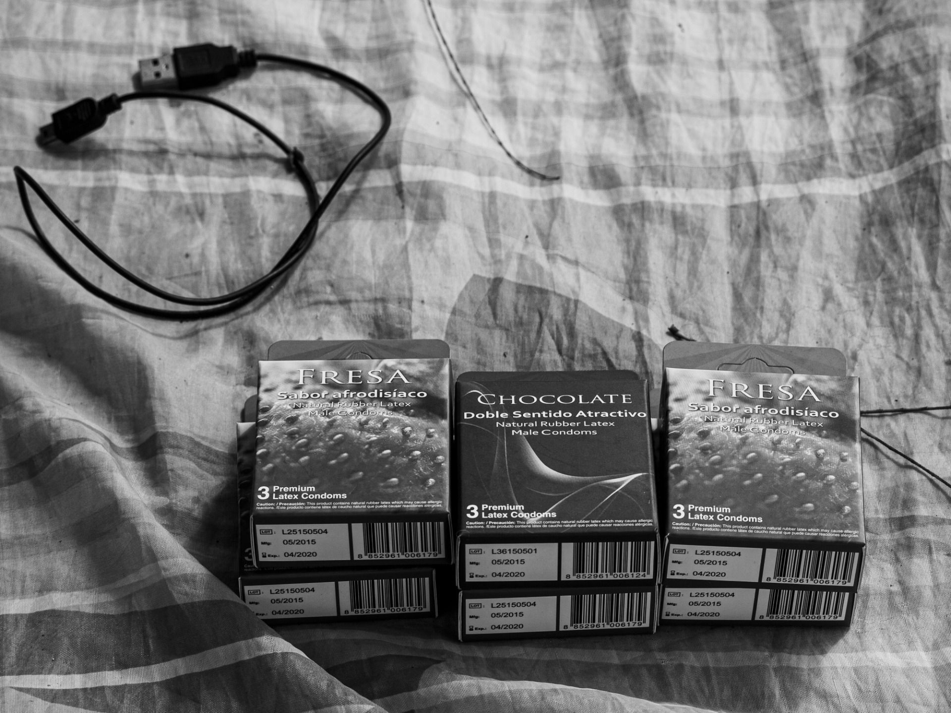 Aphrodisiacs... oh, and besides, the way they suggest you buy them, it’s better not to even remember... I kept looking and sometimes said something, to relieve tension. I was an intruder with a camera. I had to empathise. 