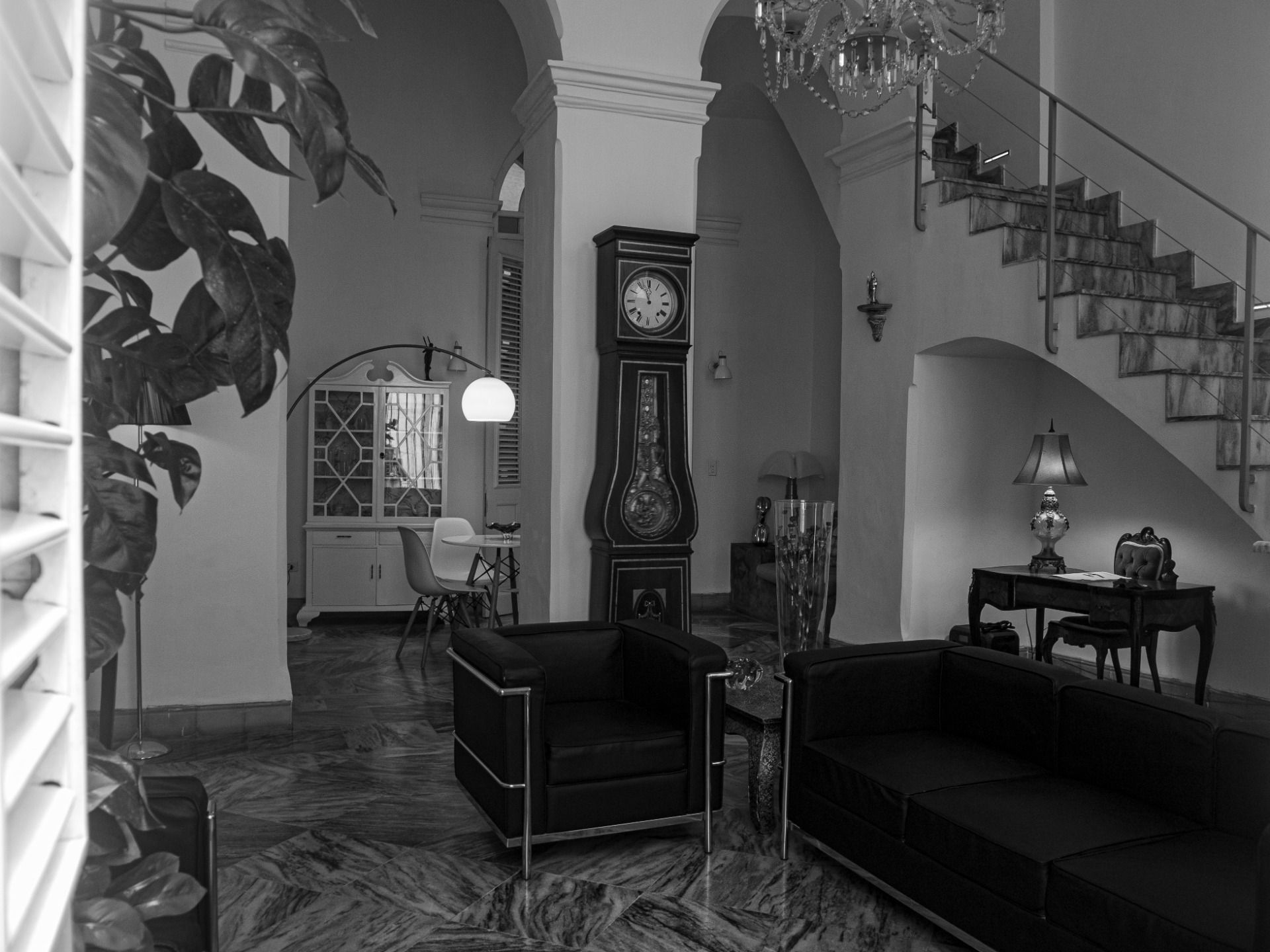 In black and white first, so you can savour its colours later.