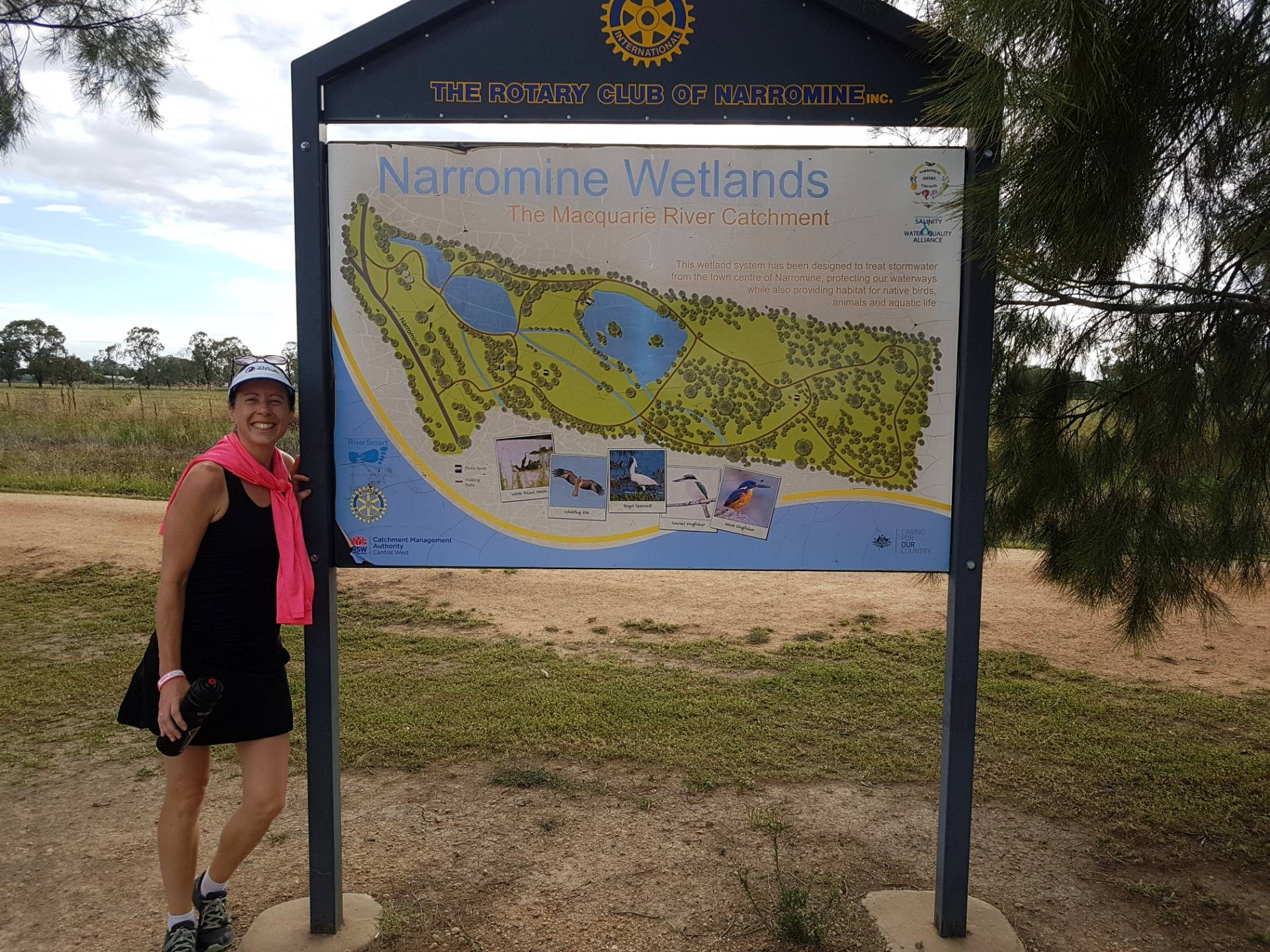 We managed a little exploring of the wetlands straight after parkrun. It was good to explore as you can miss a fair bit when you’re running around the place.