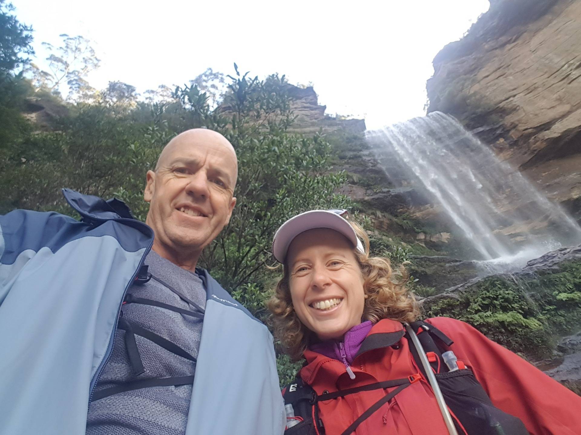 On Day 3, it was back to Katoomba Falls, where we got an awesome shot of this well known waterfall.