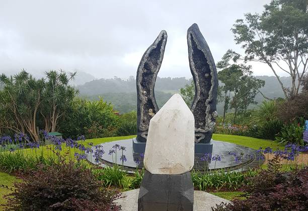 Crystal Castle and Byron Bay