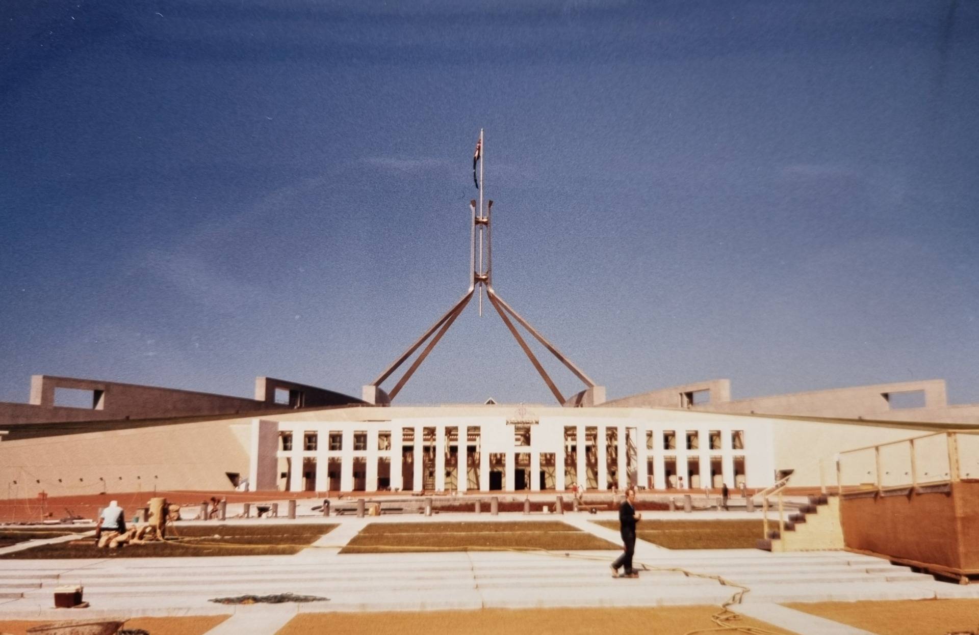 New Parliament House (1987) Canberra, Australia. 