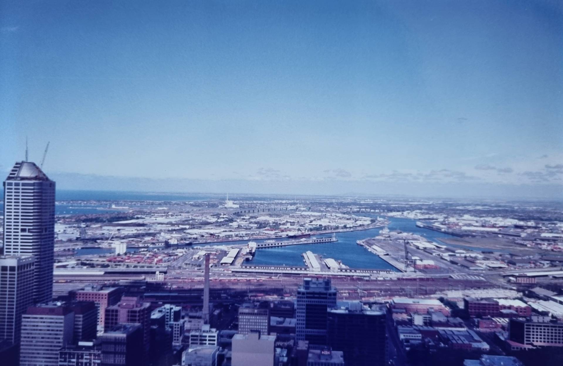 Docklands before the big Football Stadium was built.
