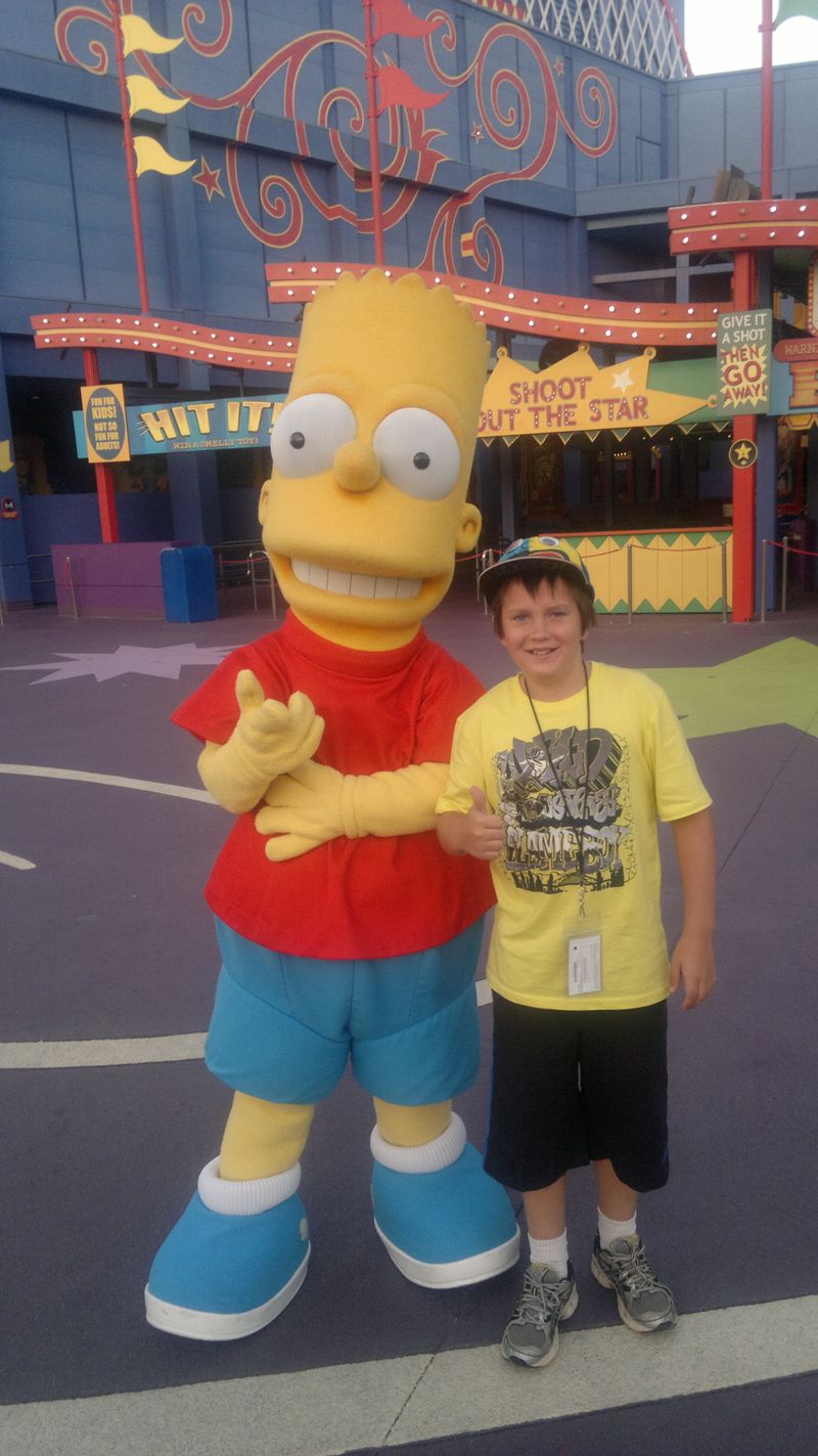 It was a long Flight from Australia and we were staying at a hotel just outside Universal Studios, We arrived late in the afternoon and we had only planned one full day at the park but we were so pumped to be there and we just dropped our bags in the hotel and headed over to Universal studios.