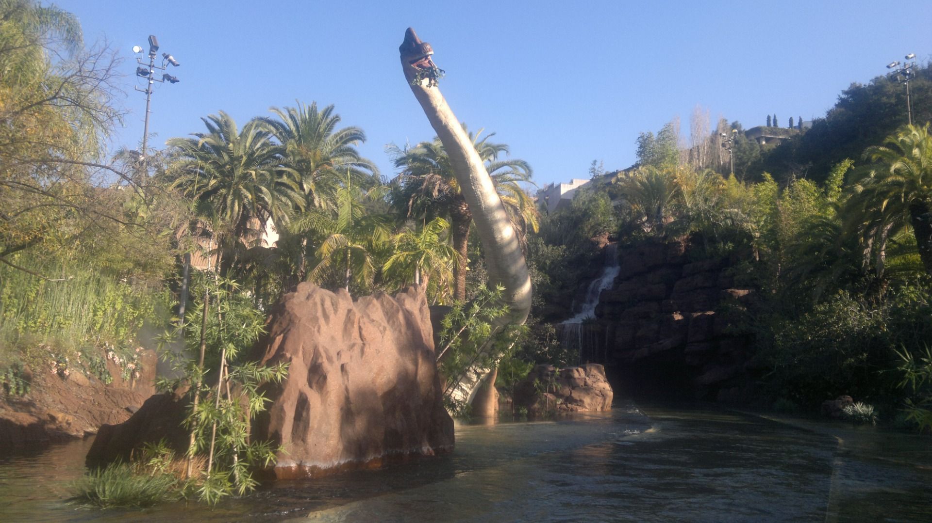 Jurassic Park ride. We did all the rides some even twice.