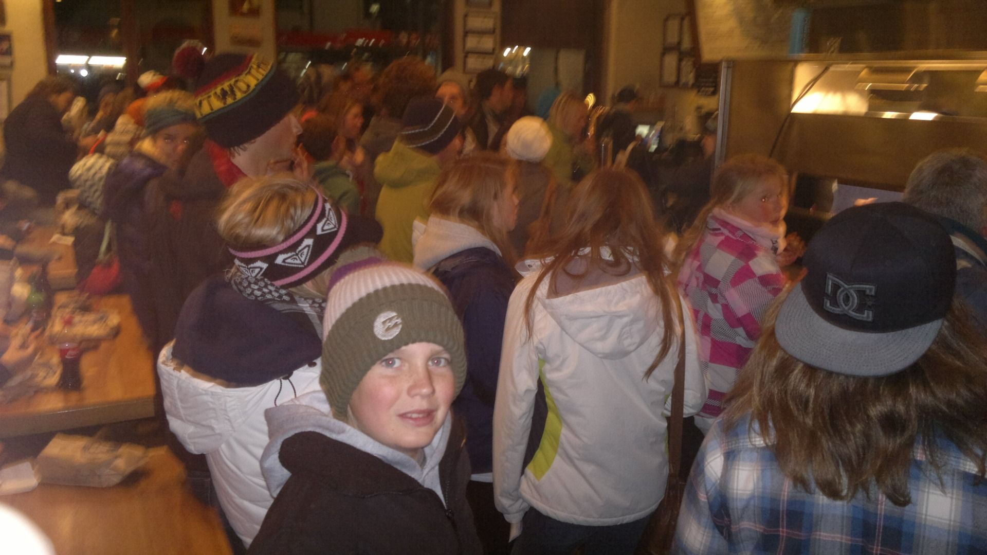 Fergburger was packed out and busy as always!