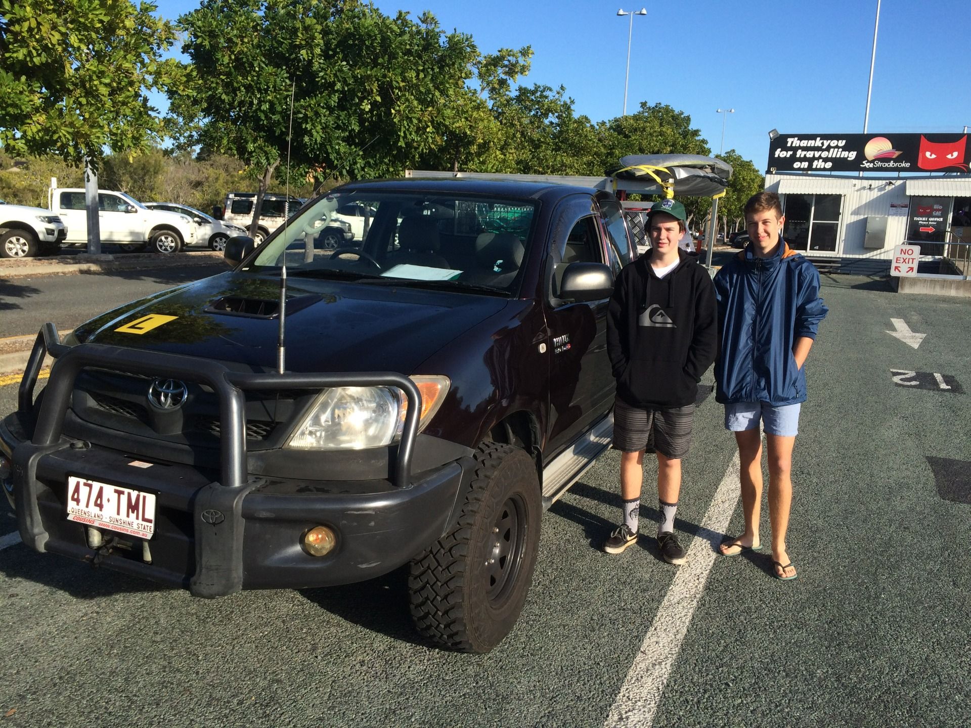 The last of my old travel stories and photos, now all documented thanks to TravelFeed and Pinmapple. My son with his first car. A Toyota 4wd Hilux. He only looks small but he had been working at the local supermarket since he was 14 and three quarters (the legal working age in Australia). He hated the job but we had a deal. We would double what ever money he could save so he could buy a decent 4 wheel drive car that he had set his mind on. He surprised me but I always knew he had it in him. School was always a problem but anything that might get him a 4wd vehicle seemed to sharpen his focus. Weeks before his birthday and getting his Learners driver qualification we got the car.