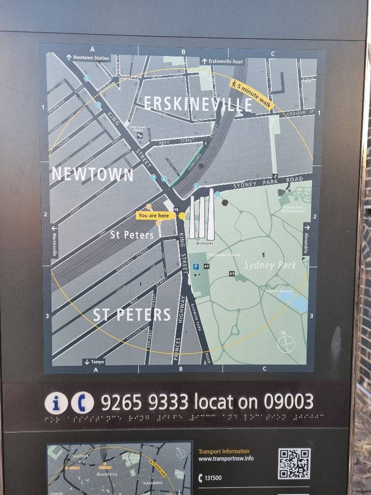 I had chosen this destination as I had never been to St Peters or Sydney Park in before. One of the inner suburbs about 6 kilometres south of the central business district.