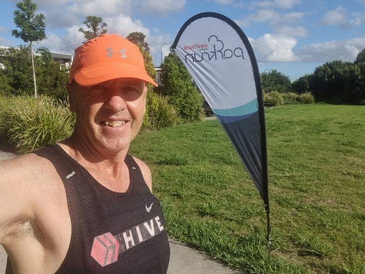 It was warm and sunny already, even before parkrun began.