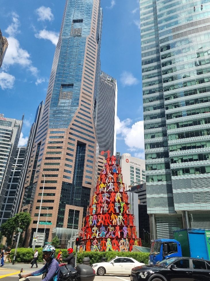 We headed back to our China town accommodation by cutting straight through the middle of down town which saved us a couple of kilometres.