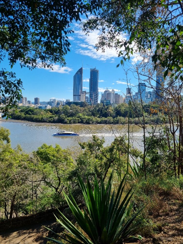 You get some nice views of Brisbane from this side of the river.