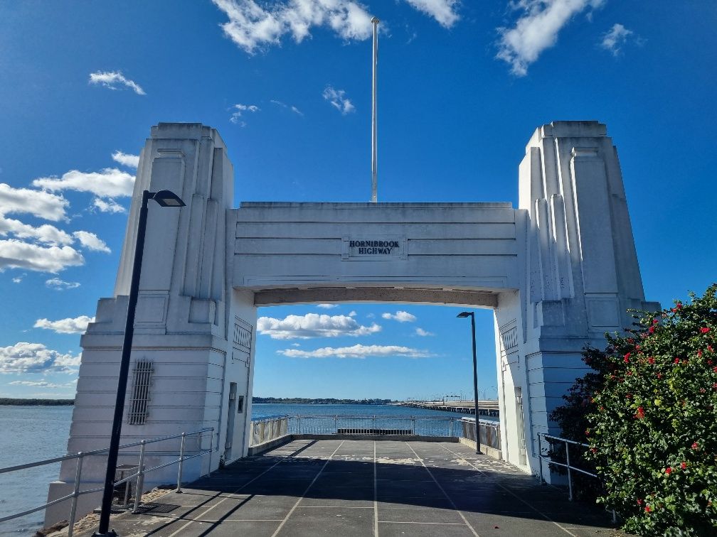 There has been 3 bridges over this stretch of water linking Sandgate to Redcliffe. I remember driving over the second one many times with its bidirectional lanes, which used to change with the peak our traffic. I never liked that middle lane, it just felt like asking for trouble.