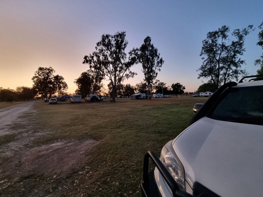 Sunrise and getting ready for parkrun but that’s another post.