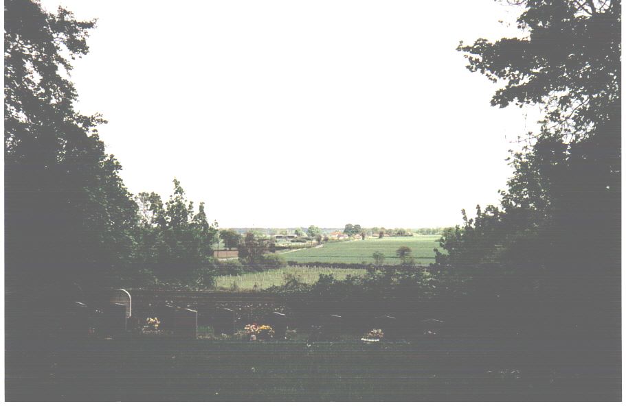 I remember just stopping the car on the side of the road and having a wander around the church grounds with a cheap camera.