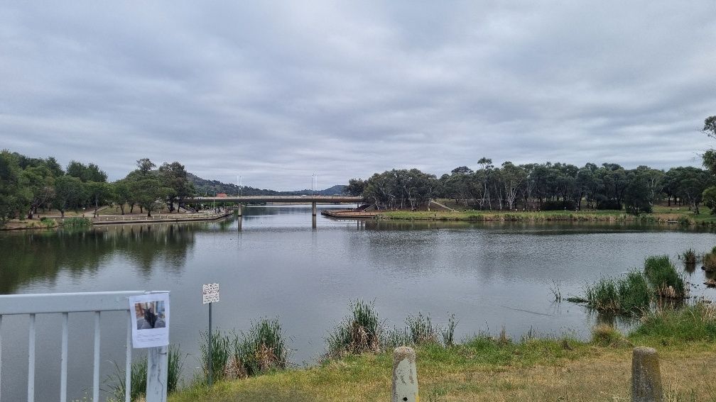 The Soward Way bridge we ran underneath.