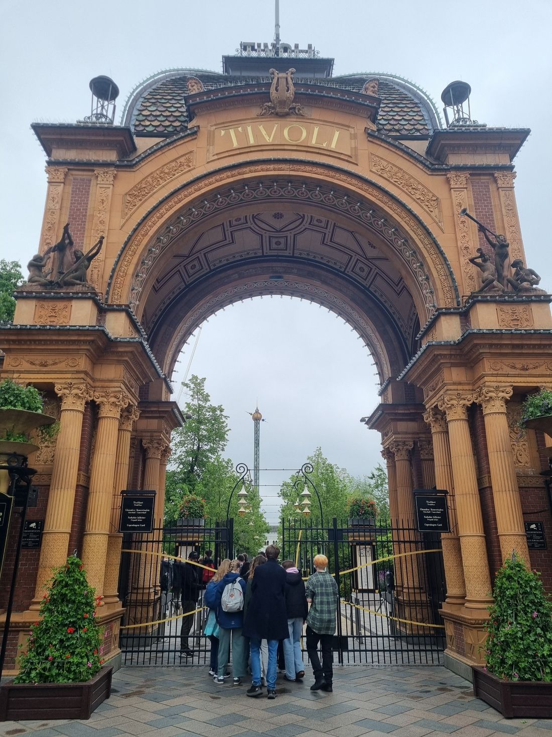 Tivoli Gardens we did not go inside as we only had one day in town and wanted to walk a bit of a loop and see as many different thinks as possible. I think it is supposed to be the oldest continuously running amusement park in the world.
