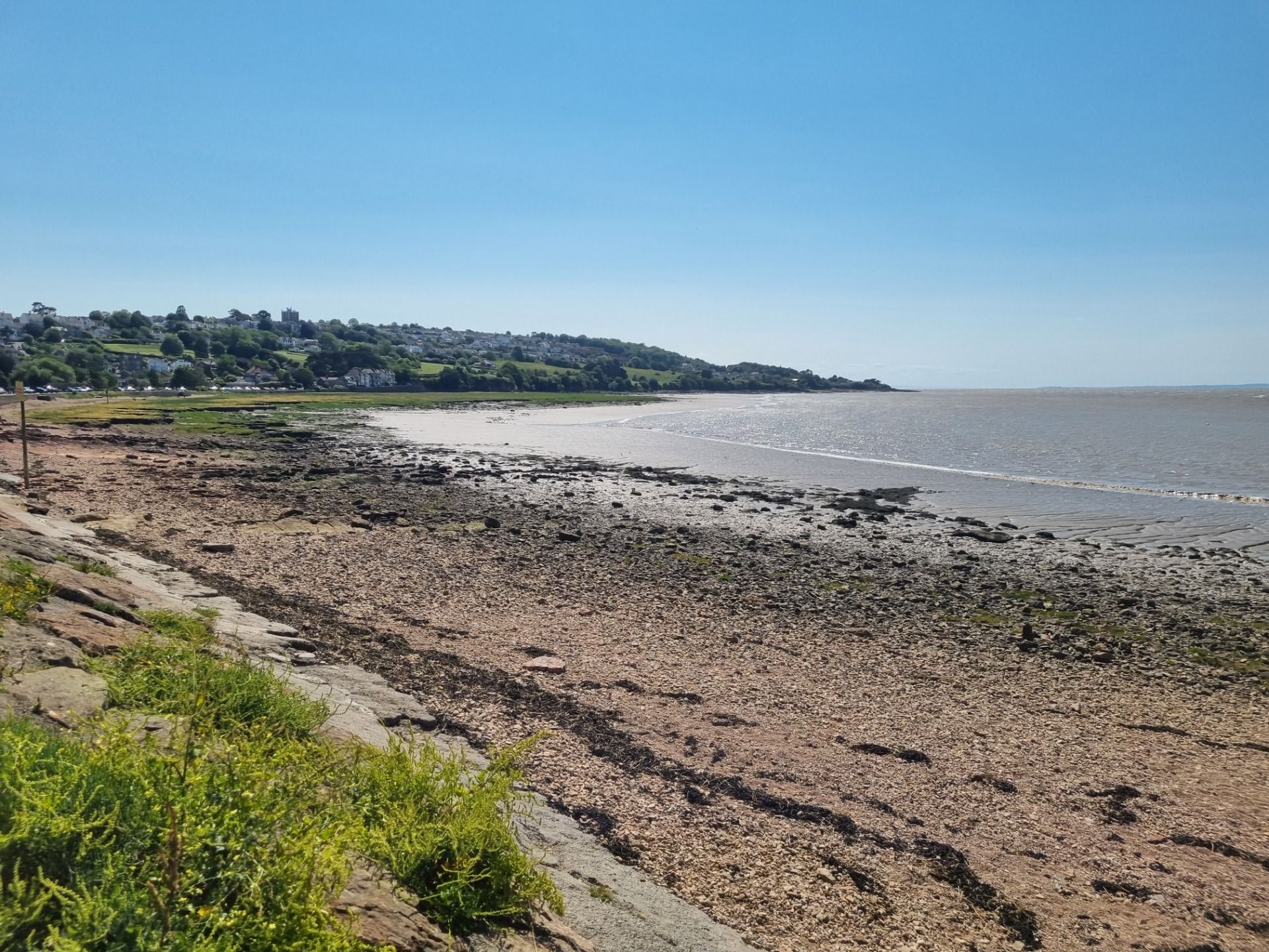 Portishead means the port at the head of the river, makes a lot of sense. The river is the Severn Estuary. I think I have seen people surf that river with the big tide changes.
