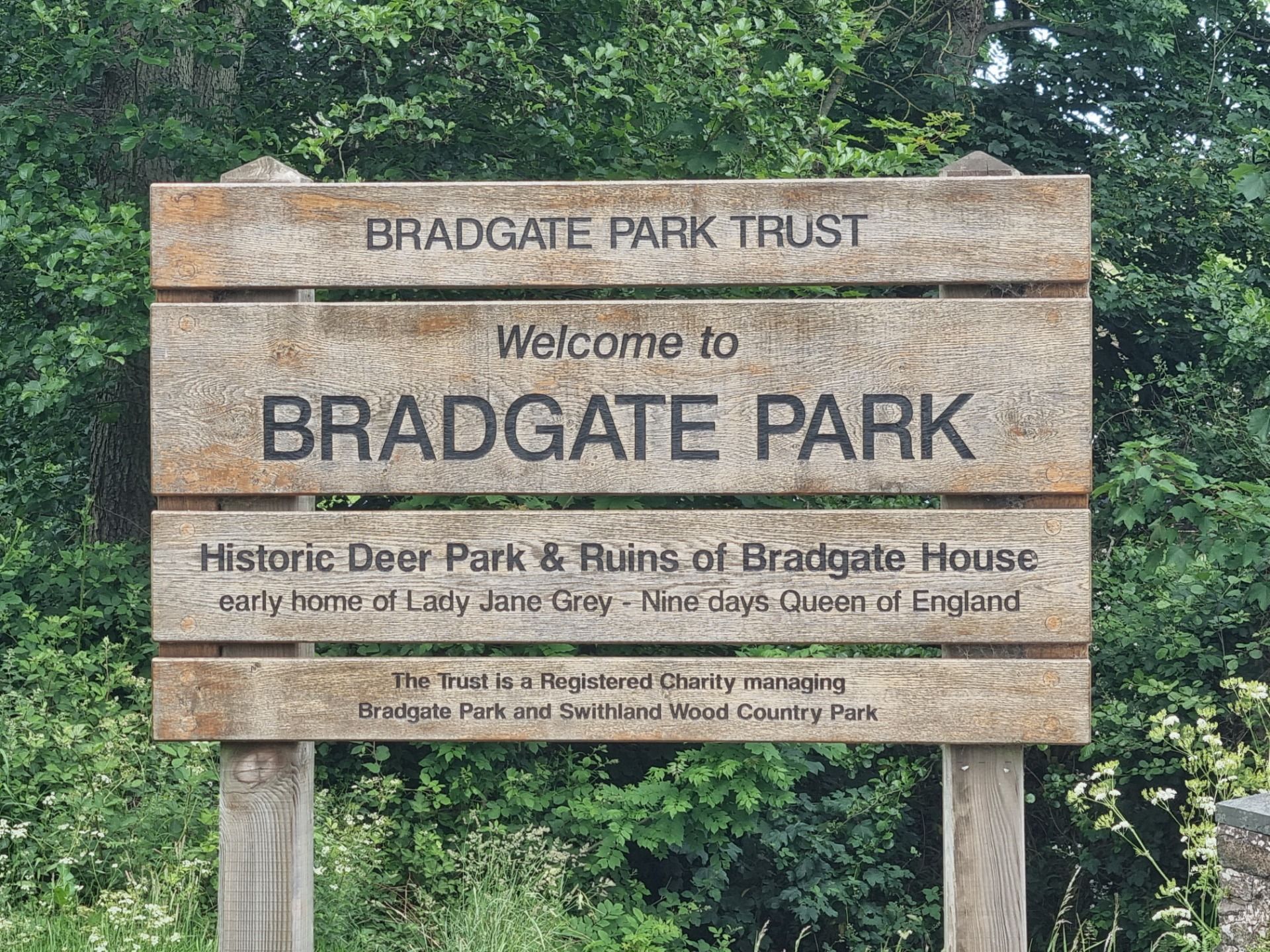 We were staying at a Cousins house in Leicester. It was great to catch up with family I had not seen for thirty years. They had to work, we had a day free and were trying to decide what to see. It was either a day in another city checking out churches and the famous King Richard III burial place under a carpark in the middle of Leicester or Bradgate Park just out of town. Obviously a day in the fresh country air won hands down, though secretly I would have like to squash both experiences into the one day.