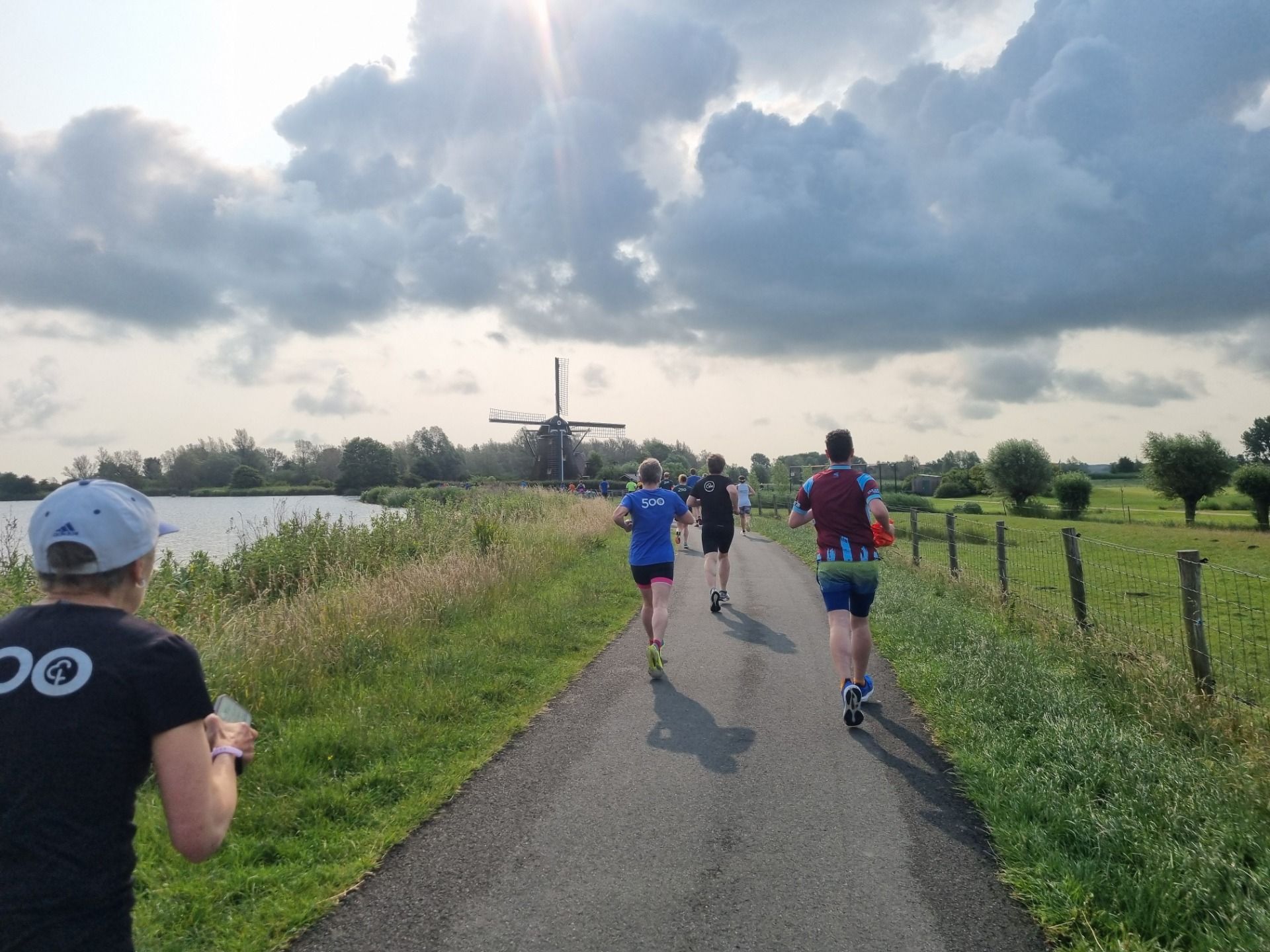 An iconic Dutch course, flat and complete with it’s own windmill.