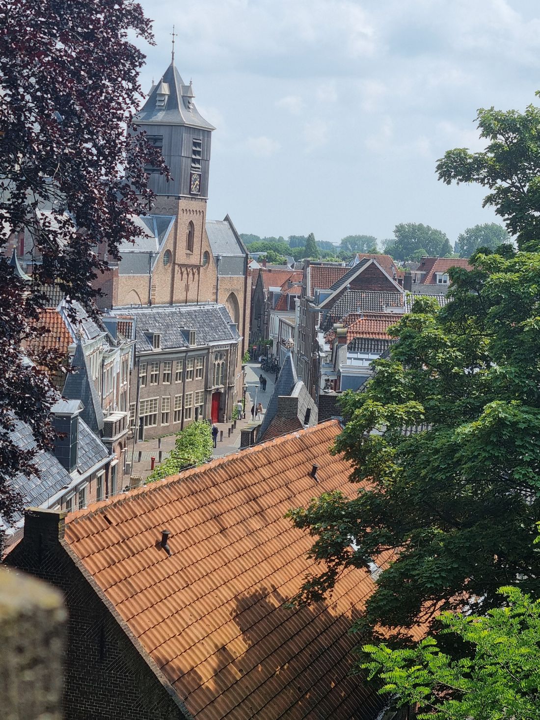 There were some good views of the surrounding town from the top of the walls.